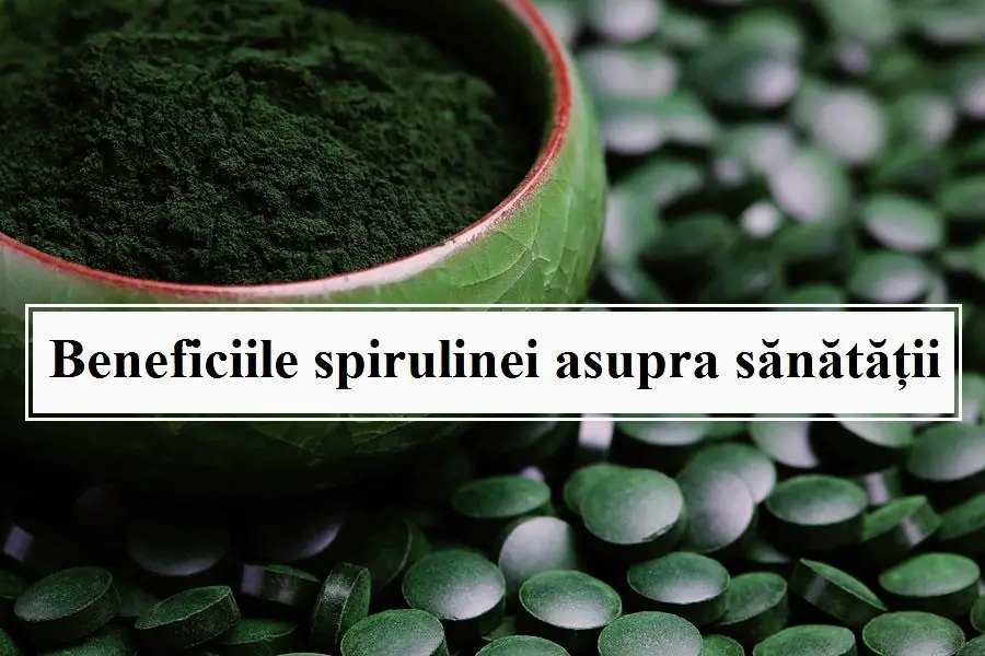 spirulina beneficii